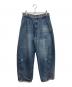 YENN（イエン）の古着「CURVED SEAM DENIM PT」