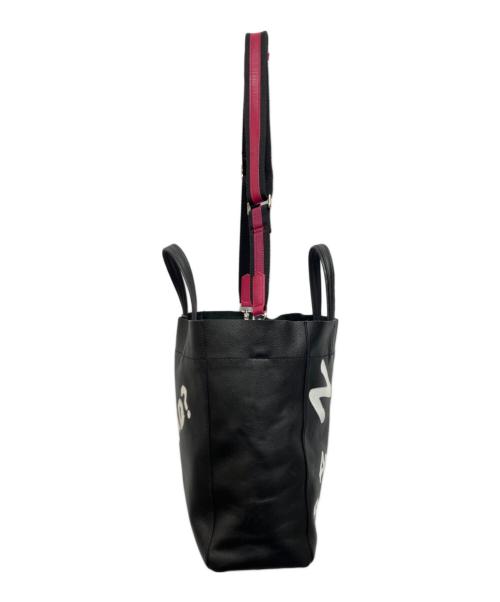 intoxic.（イントキシック）intoxic. (イントキシック) resonates mad tote ブラックの古着・服飾アイテム