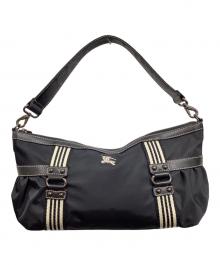 BURBERRY BLUE LABEL（バーバリー ブルー レーベル）の古着「ナイロンワンショルダーバッグ」｜ブラック