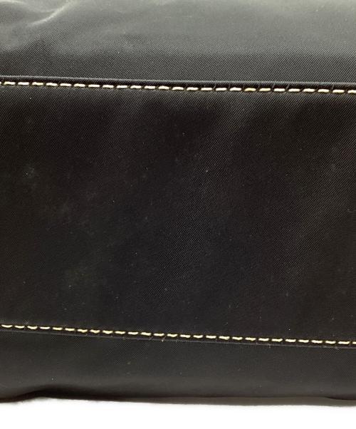 BURBERRY BLUE LABEL（バーバリー ブルー レーベル）BURBERRY BLUE LABEL (バーバリー ブルー レーベル) ナイロンワンショルダーバッグ ブラックの古着・服飾アイテム