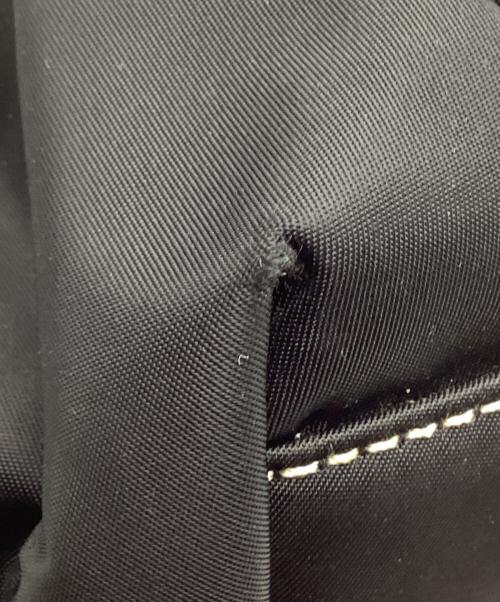 BURBERRY BLUE LABEL（バーバリー ブルー レーベル）BURBERRY BLUE LABEL (バーバリー ブルー レーベル) ナイロンワンショルダーバッグ ブラックの古着・服飾アイテム