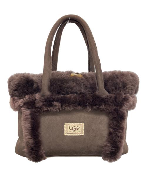 UGG（アグ）UGG (アグ) ムートンハンドバッグ ブラウンの古着・服飾アイテム