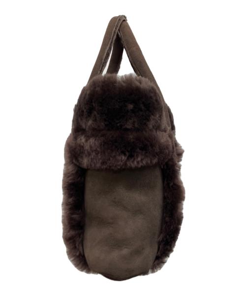 UGG（アグ）UGG (アグ) ムートンハンドバッグ ブラウンの古着・服飾アイテム