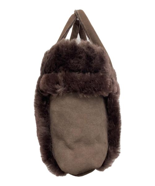 UGG（アグ）UGG (アグ) ムートンハンドバッグ ブラウンの古着・服飾アイテム