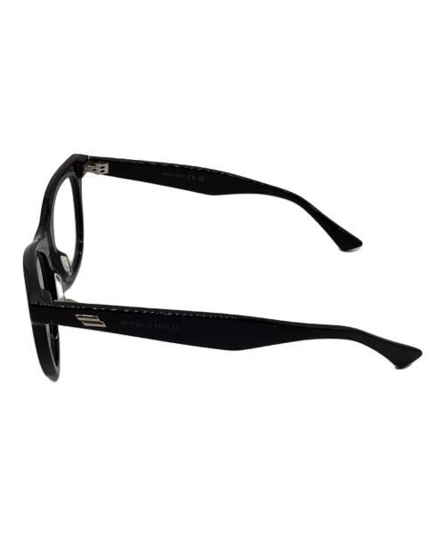 BOTTEGA VENETA（ボッテガベネタ）BOTTEGA VENETA (ボッテガベネタ) フォックスシェイプ メガネ ブラック サイズ:52□18-140の古着・服飾アイテム