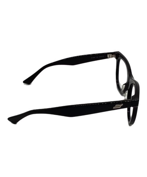 BOTTEGA VENETA（ボッテガベネタ）BOTTEGA VENETA (ボッテガベネタ) フォックスシェイプ メガネ ブラック サイズ:52□18-140の古着・服飾アイテム