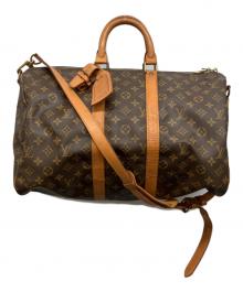 LOUIS VUITTON（ルイ ヴィトン）の古着「キーポル・バンドリ　モノグラム　トラベルバッグ」