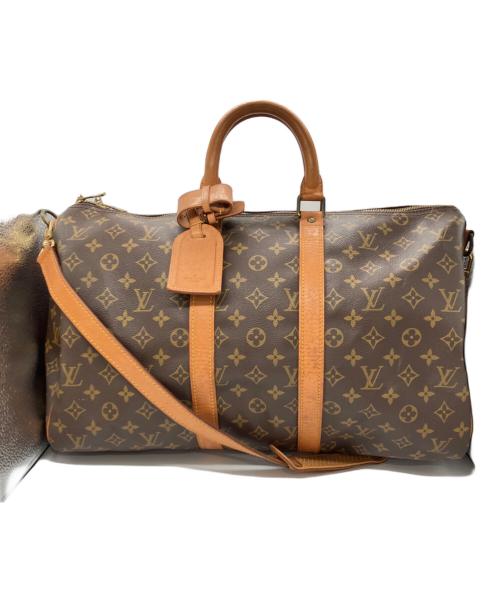 LOUIS VUITTON（ルイ ヴィトン）LOUIS VUITTON (ルイ ヴィトン) キーポル・バンドリ　モノグラム　トラベルバッグ サイズ:下記参照の古着・服飾アイテム