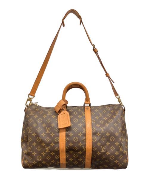 LOUIS VUITTON（ルイ ヴィトン）LOUIS VUITTON (ルイ ヴィトン) キーポル・バンドリ　モノグラム　トラベルバッグ サイズ:下記参照の古着・服飾アイテム