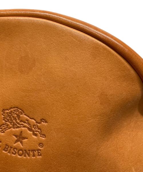 IL BISONTE（イル ビゾンテ）IL BISONTE (イル ビゾンテ) レザーショルダーバッグ ベージュの古着・服飾アイテム