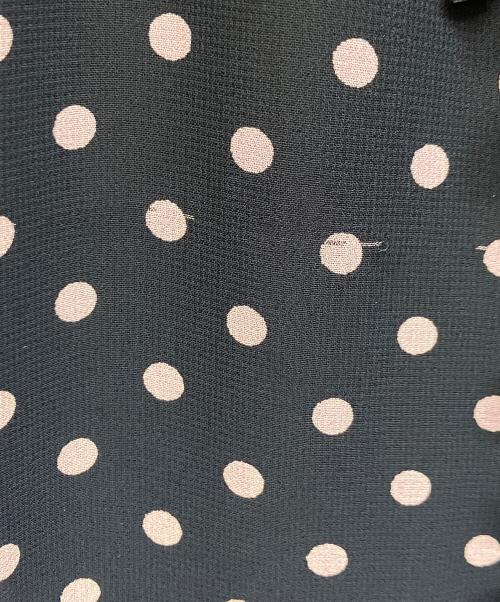 UNTITLED（アンタイトル）UNTITLED (アンタイトル) シャルマンドットワンピース【洗える】 ネイビー サイズ:1の古着・服飾アイテム