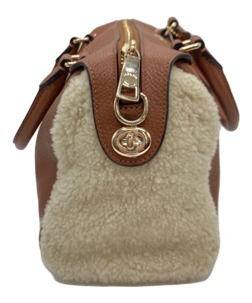 COACH（コーチ）COACH (コーチ) シアリング ミックス 2WAYバッグ ブラウンの古着・服飾アイテム