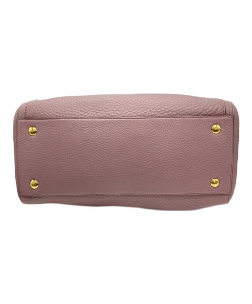 COACH（コーチ）COACH (コーチ) ヘイリータッセルフリンジミニボストン パープル サイズ:下記参照の古着・服飾アイテム