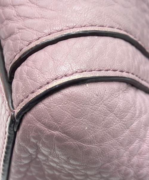 COACH（コーチ）COACH (コーチ) ヘイリータッセルフリンジミニボストン パープル サイズ:下記参照の古着・服飾アイテム