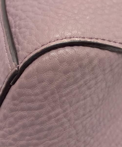 COACH（コーチ）COACH (コーチ) ヘイリータッセルフリンジミニボストン パープル サイズ:下記参照の古着・服飾アイテム