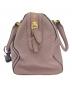 中古・古着 COACH (コーチ) ヘイリータッセルフリンジミニボストン パープル サイズ:下記参照：6000円