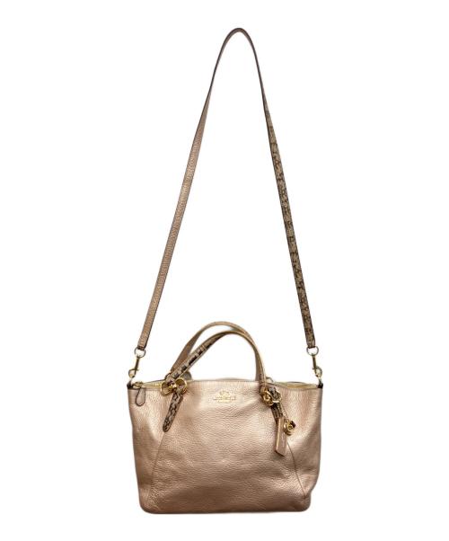 COACH（コーチ）COACH (コーチ) 2WAYバッグ ピンクの古着・服飾アイテム