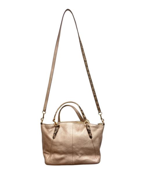 COACH（コーチ）COACH (コーチ) 2WAYバッグ ピンクの古着・服飾アイテム