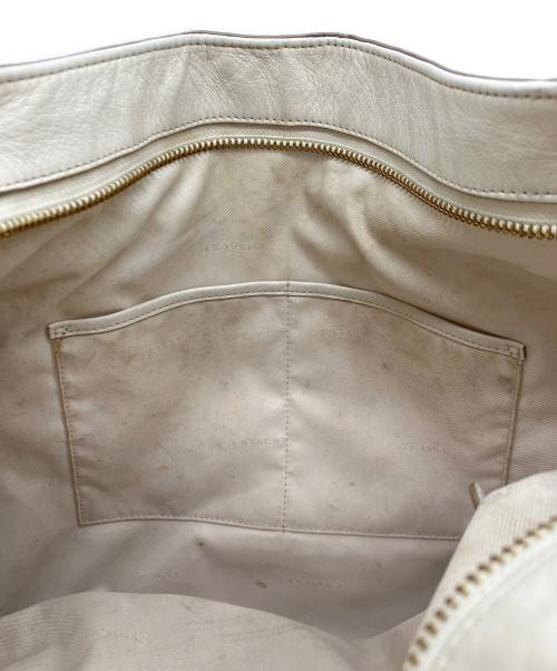 COACH（コーチ）COACH (コーチ) ターンロックサークルホーボーバッグ ホワイトの古着・服飾アイテム