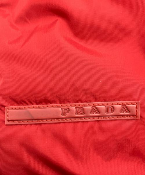 PRADA SPORTS（プラダスポーツ）PRADA SPORTS (プラダスポーツ) ダウンストール レッドの古着・服飾アイテム