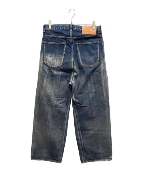 SUBLATIONS（サブレーションズ）SUBLATIONS (サブレーションズ) 2TUCK WIDE DENIM PANTS ブルー サイズ:2の古着・服飾アイテム