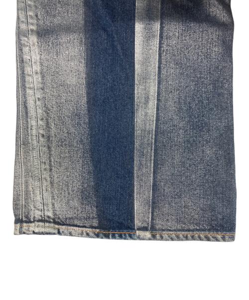 SUBLATIONS（サブレーションズ）SUBLATIONS (サブレーションズ) 2TUCK WIDE DENIM PANTS ブルー サイズ:2の古着・服飾アイテム