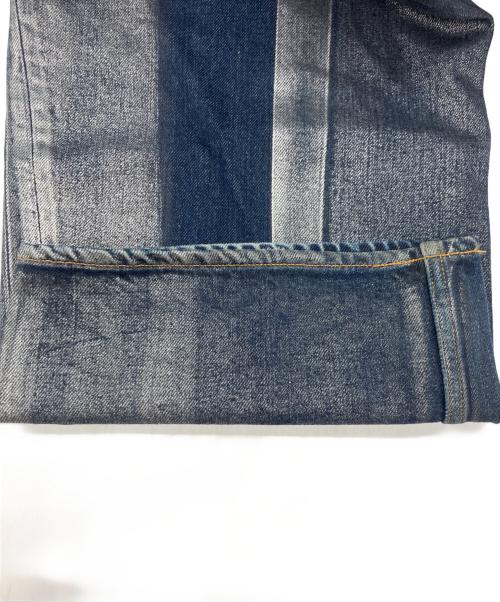 SUBLATIONS（サブレーションズ）SUBLATIONS (サブレーションズ) 2TUCK WIDE DENIM PANTS ブルー サイズ:2の古着・服飾アイテム