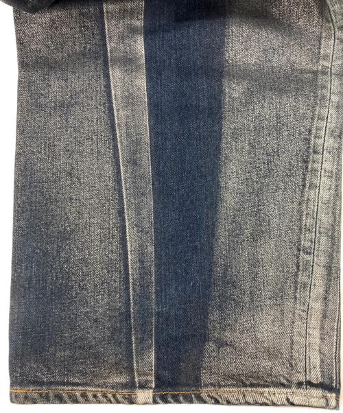 SUBLATIONS（サブレーションズ）SUBLATIONS (サブレーションズ) 2TUCK WIDE DENIM PANTS ブルー サイズ:2の古着・服飾アイテム