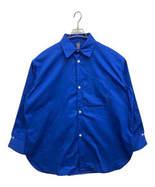 SHINYA KOZUKA（シンヤコズカ）SHINYA KOZUKA (シンヤコズカ) ロングシャツ ブルー サイズ:Sの古着・服飾アイテム