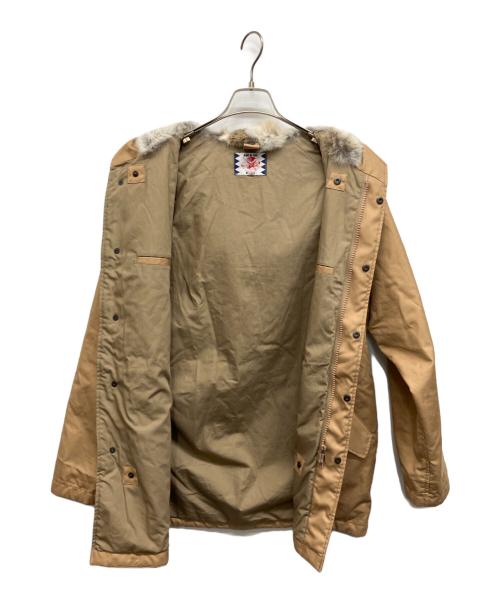son of the cheese（（サノバチーズ））SON OF THE CHEESE (（サノバチーズ）) モッズコート ベージュ サイズ:Mの古着・服飾アイテム