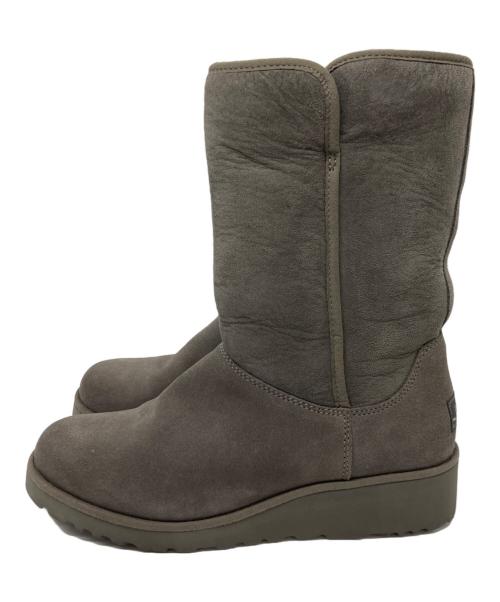 UGG（アグ）UGG (アグ) AMIムートンブーツ グレー サイズ:24.5㎝の古着・服飾アイテム