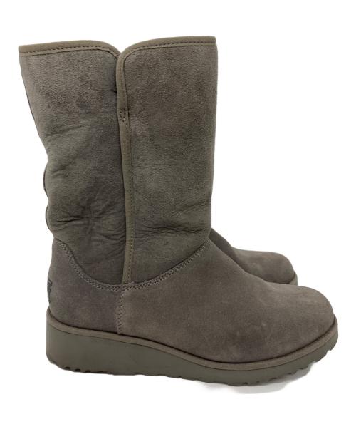 UGG（アグ）UGG (アグ) AMIムートンブーツ グレー サイズ:24.5㎝の古着・服飾アイテム
