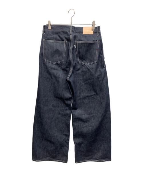 Graphpaper（グラフペーパー）Graphpaper (グラフペーパー) Selvage Denim Two Tuck Pants インディゴ サイズ:1の古着・服飾アイテム
