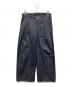 Graphpaper（グラフペーパー）の古着「Selvage Denim Two Tuck Pants」｜インディゴ