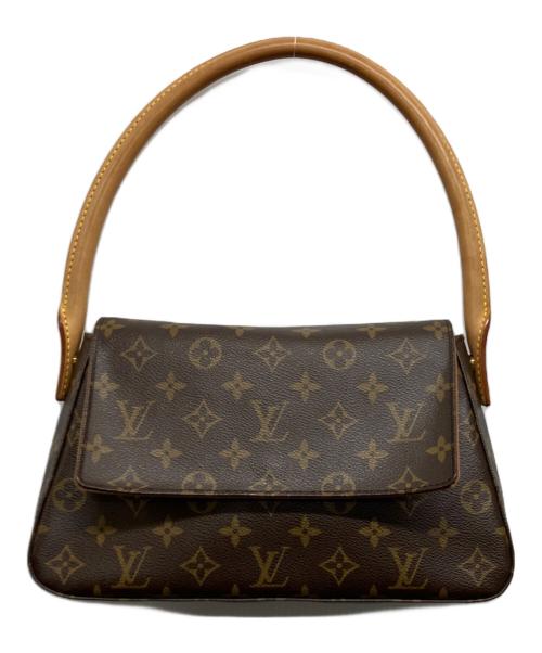 LOUIS VUITTON（ルイ ヴィトン）LOUIS VUITTON (ルイ ヴィトン) モノグラムミニルーピングハンドバッグ ブラウン サイズ:下記参照の古着・服飾アイテム