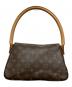 LOUIS VUITTON (ルイ ヴィトン) モノグラムミニルーピングハンドバッグ ブラウン サイズ:下記参照：60000円