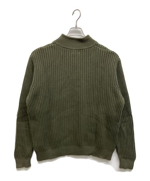 L.L.Bean（エルエルビーン）L.L.Bean (エルエルビーン) ヘンリーネックニット グリーン サイズ:Lの古着・服飾アイテム