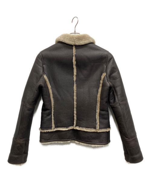 comme ca du mode（コムサデモード）COMME CA DU MODE (コムサデモード) ムートンジャケット ブラウン サイズ:Freeの古着・服飾アイテム