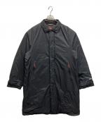 NANGAナンガ）の古着「AURORA SOUTIEN COLLAR COAT」｜ブラック