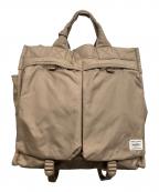 PORTER×HYKEポーター×ハイク）の古着「2WAY TOTE BAG」｜ベージュ
