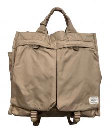 PORTER×HYKE（ポーター×ハイク）の古着「2WAY TOTE BAG」｜ベージュ