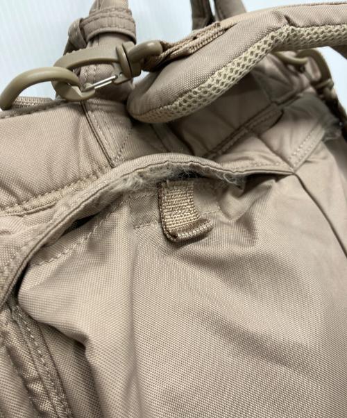 PORTER（ポーター）PORTER (ポーター) HYKE (ハイク) 2WAY TOTE BAG ベージュの古着・服飾アイテム