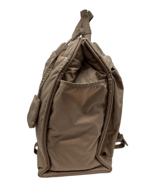 PORTER（ポーター）PORTER (ポーター) HYKE (ハイク) 2WAY TOTE BAG ベージュの古着・服飾アイテム