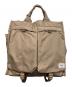 PORTER（ポーター）の古着「2WAY TOTE BAG」｜ベージュ