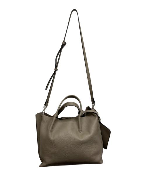 GIANNI CHIARINI（ジャンニ キアリーニ）GIANNI CHIARINI (ジャンニ キアリーニ) TWENTY 2wayバッグ ベージュの古着・服飾アイテム