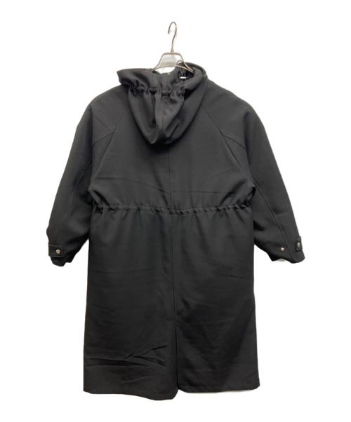 OSMOSIS（オズモーシス）OSMOSIS (オズモーシス) ライナー付フーデッドコート ブラック サイズ:Freeの古着・服飾アイテム