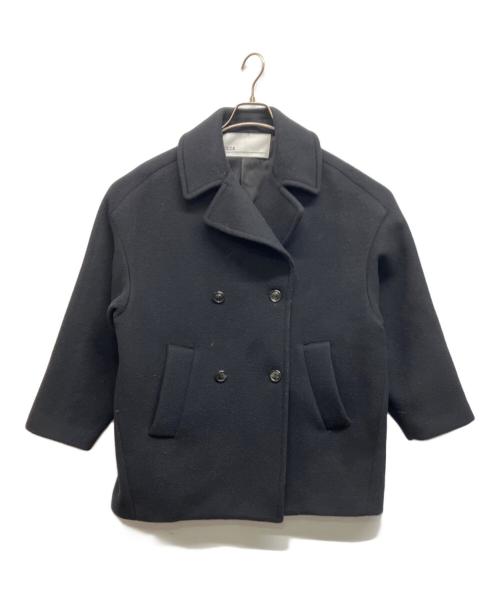 ticca（ティッカ）TICCA (ティッカ) ショートPコート ブラック サイズ:Freeの古着・服飾アイテム