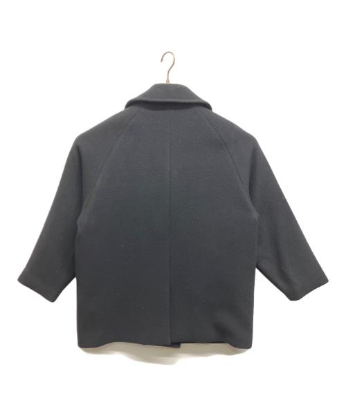 ticca（ティッカ）TICCA (ティッカ) ショートPコート ブラック サイズ:Freeの古着・服飾アイテム