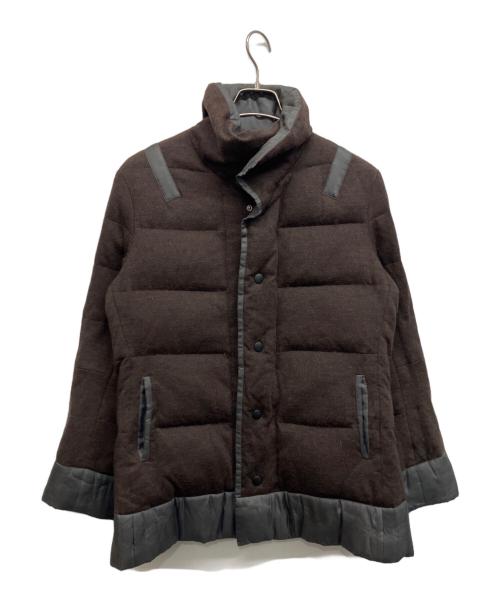 HaaT（ハート）Haat (ハート) ウール中綿ジャケット ブラウン サイズ:2の古着・服飾アイテム
