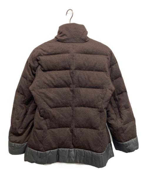 HaaT（ハート）Haat (ハート) ウール中綿ジャケット ブラウン サイズ:2の古着・服飾アイテム